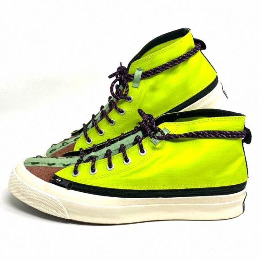 Converse Shoes Womens Deck Star Zip Love Drown Mid Top 170053C Canvas Suede Size